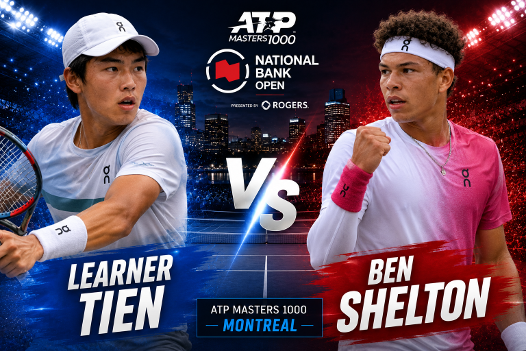 Learner Tien vs Ben Shelton ATP Montreal Prediction
