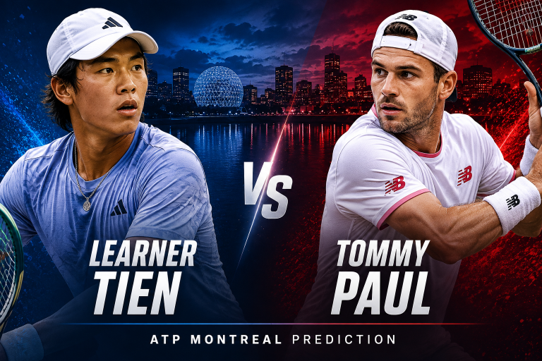 Learner Tien vs Tommy Paul ATP Montreal Prediction