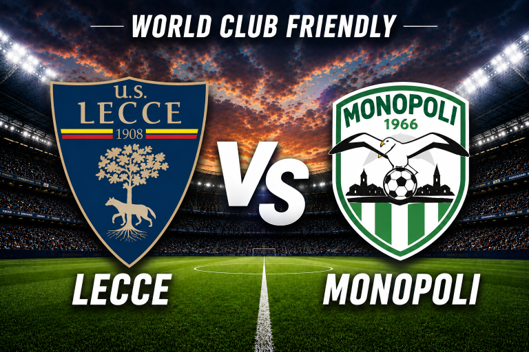 Lecce vs Monopoli World Club Friendly Prediction