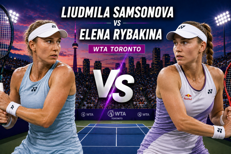 Liudmila Samsonova vs Elena Rybakina WTA Toronto Prediction