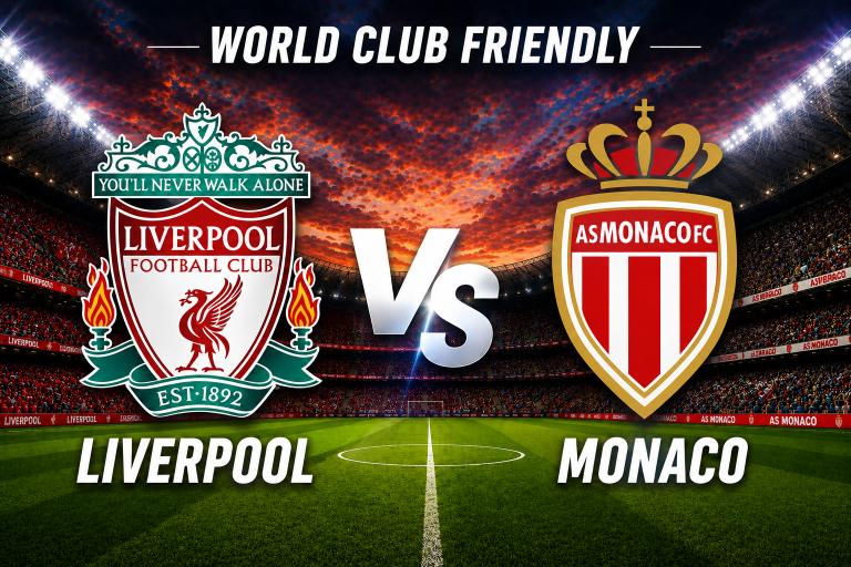Liverpool vs Monaco World Club Friendly Prediction