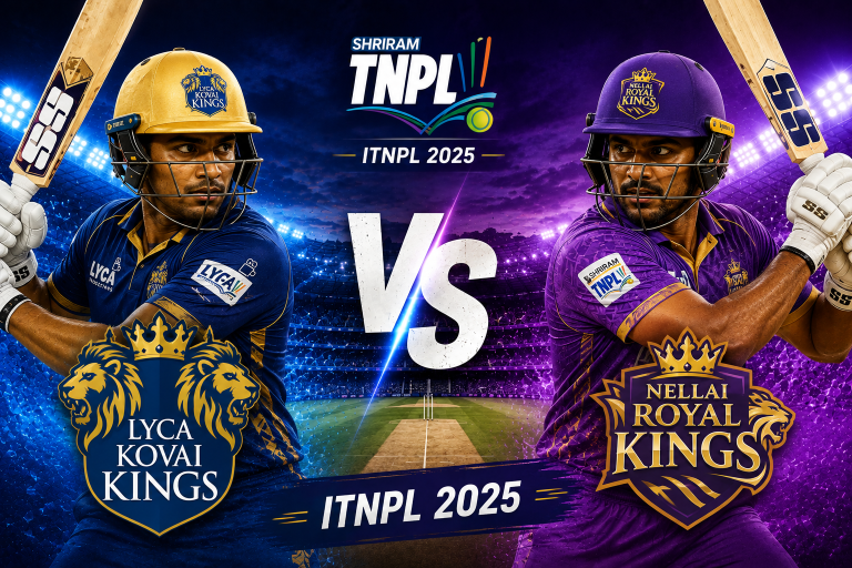 Lyca Kovai Kings vs Nellai Royal Kings ITNPL Prediction