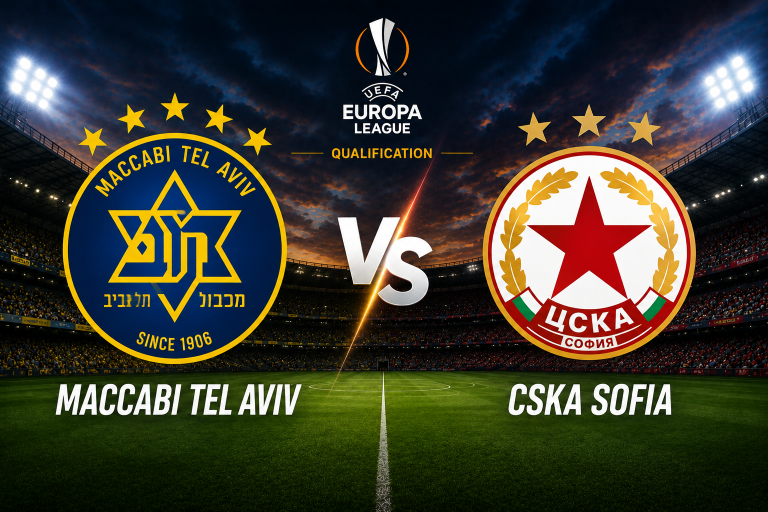 Maccabi Tel Aviv vs CSKA Sofia Europa League Qualification Prediction
