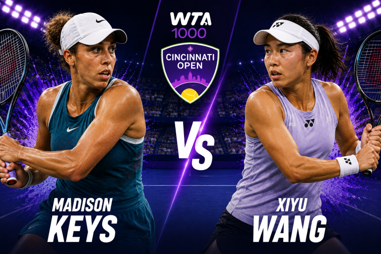 Madison Keys vs Xiyu Wang WTA Cincinnati Prediction