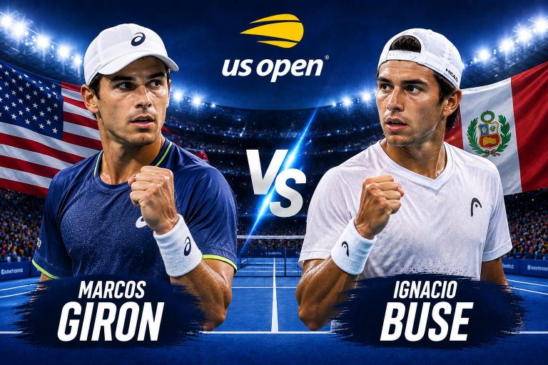 Marcos Giron vs Ignacio Buse US Open Prediction