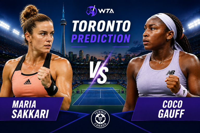 Maria Sakkari vs Coco Gauff WTA Toronto Predict