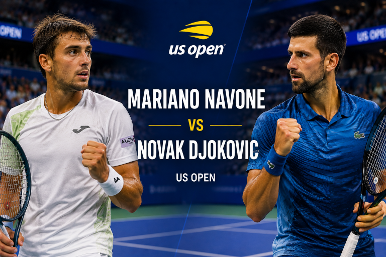 Mariano Navone vs Novak Djokovic US Open Prediction