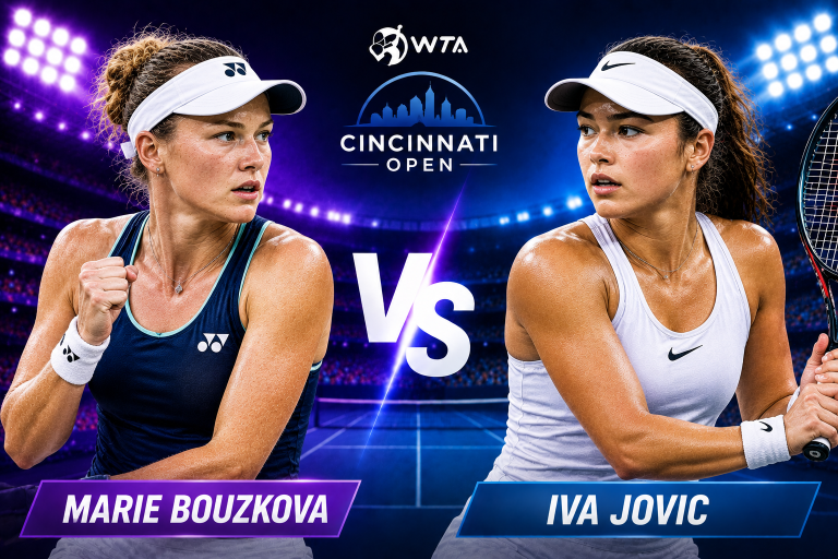 Marie Bouzkova vs Iva Jovic WTA Cincinnati Prediction