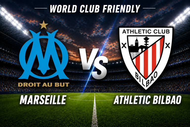 Marseille vs Athletic Bilbao World Club Friendly Prediction