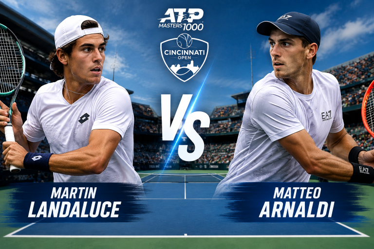 Martin Landaluce vs Matteo Arnaldi ATP Cincinnati Prediction