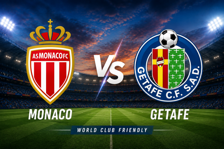 Monaco vs Getafe World Club Friendly Prediction