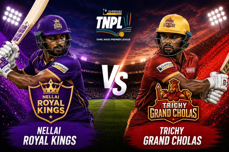 Nellai Royal Kings vs Trichy Grand Cholas TNPL Prediction
