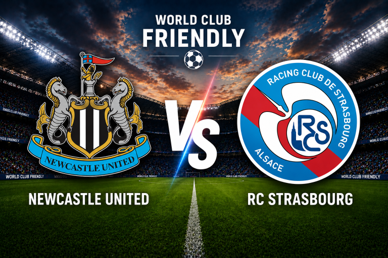 Newcastle United vs RC Strasbourg World Club Friendly Prediction