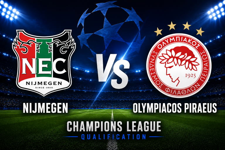 Nijmegen vs Olympiacos Piraeus Champions League Qualification Prediction