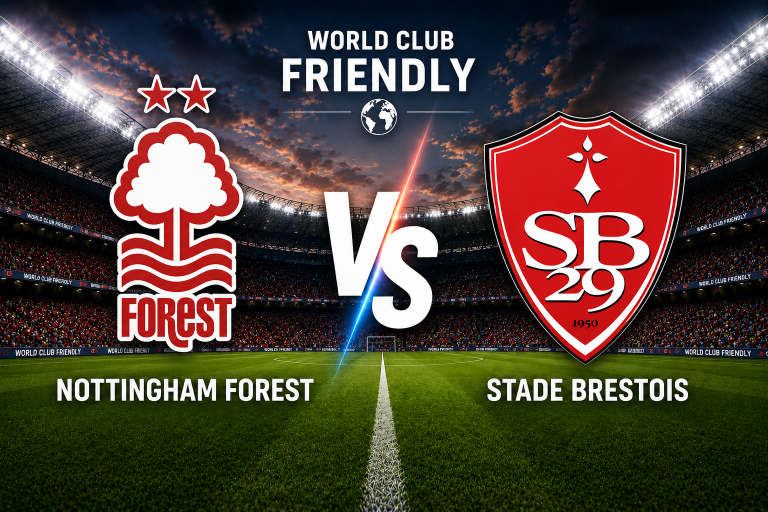 Nottingham Forest vs Stade Brestois World Club Friendly Prediction