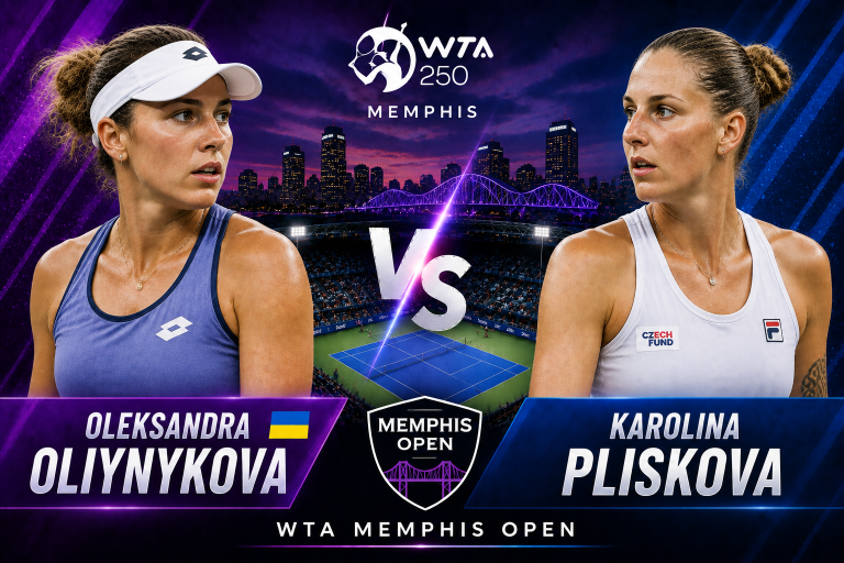 Oleksandra Oliynykova vs Karolina Pliskova WTA Memphis Prediction