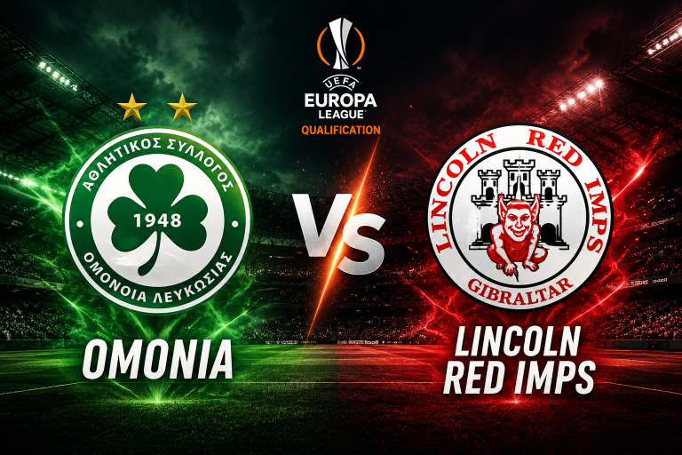 Omonia vs Lincoln Red Imps Europa League Qualification Prediction