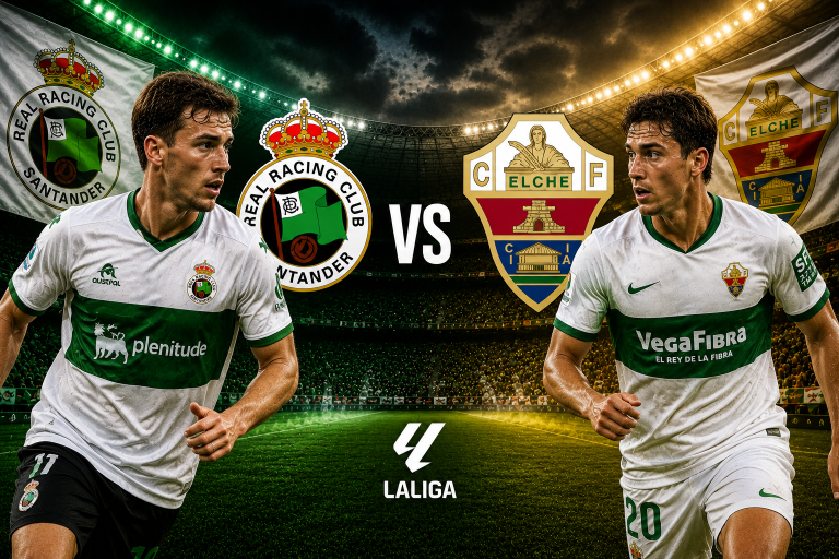 Racing Santander vs Elche LaLiga Prediction