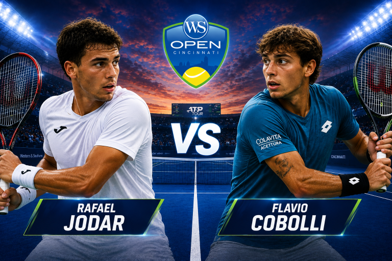 Rafael Jodar vs Flavio Cobolli ATP Cincinnati Prediction