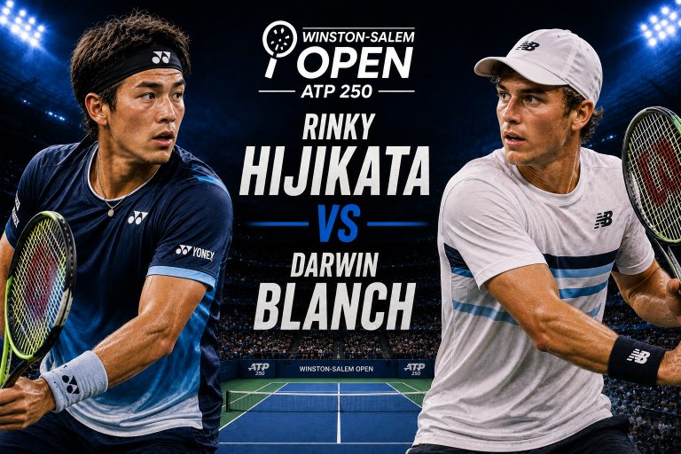 Rinky Hijikata vs Darwin Blanch ATP Winston-Salem Prediction