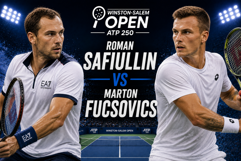 Roman Safiullin vs Marton Fucsovics ATP Winston-Salem Prediction