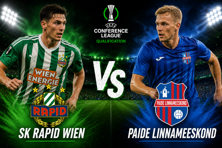 SK Rapid Wien vs Paide Linnameeskond Conference League Qualification Prediction