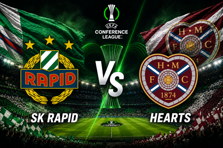 SK Rapid vs Hearts UEFA Conference League Prediction