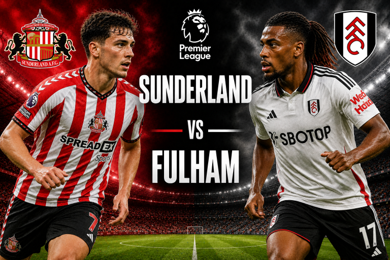 Sunderland vs Fulham Premier League Prediction