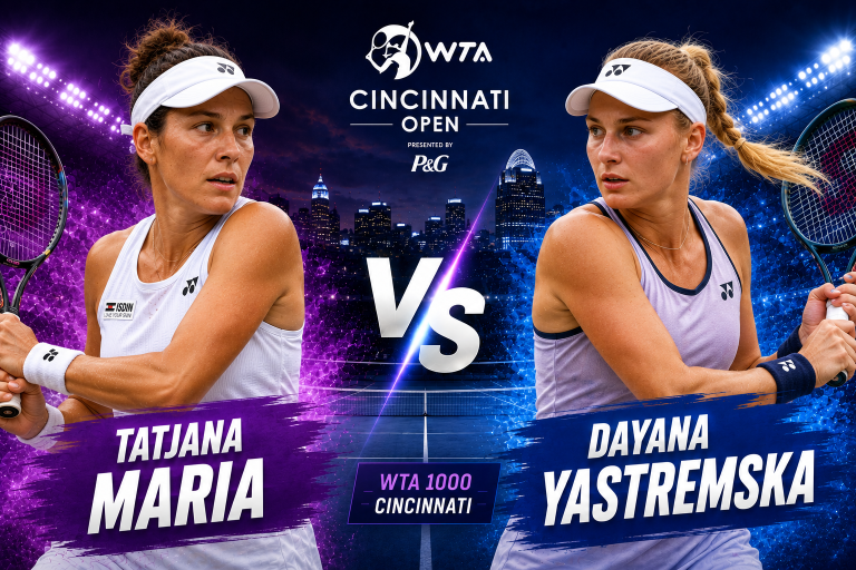 Tatjana Maria vs Dayana Yastremska WTA Cincinnati Prediction