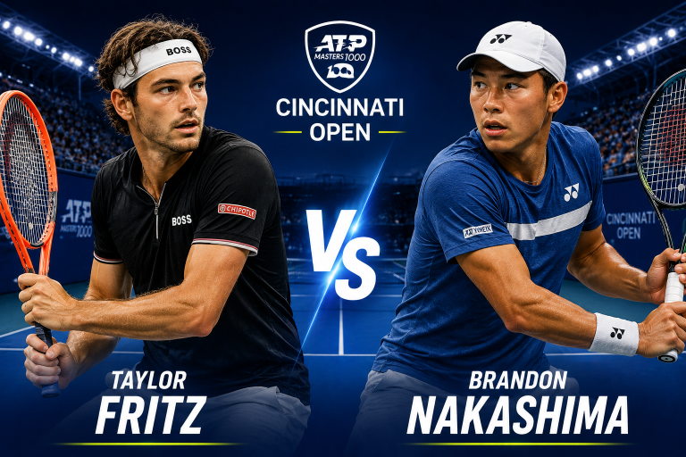 Taylor Fritz vs Brandon Nakashima ATP Cincinnati Prediction
