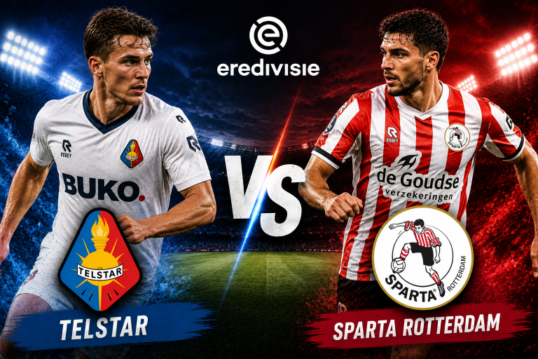 Telstar vs Sparta Rotterdam Eredivisie Prediction