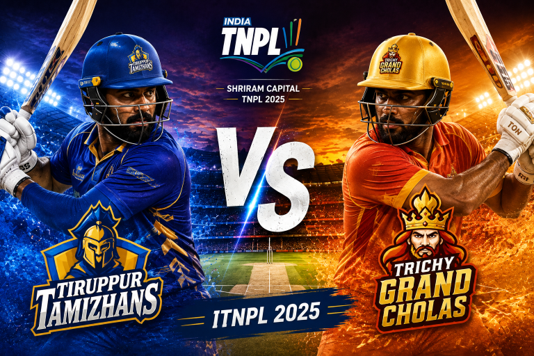 Tiruppur Tamizhans vs Trichy Grand Cholas ITNPL Prediction