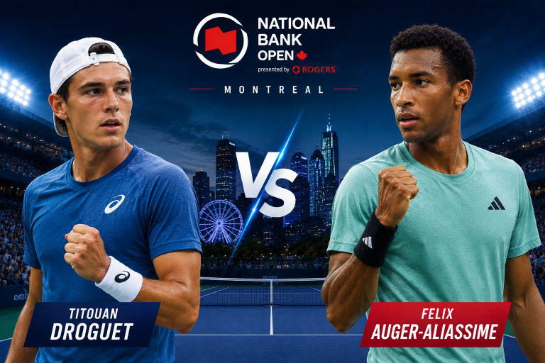 Titouan Droguet vs Felix Auger-Aliassime ATP Montreal Prediction