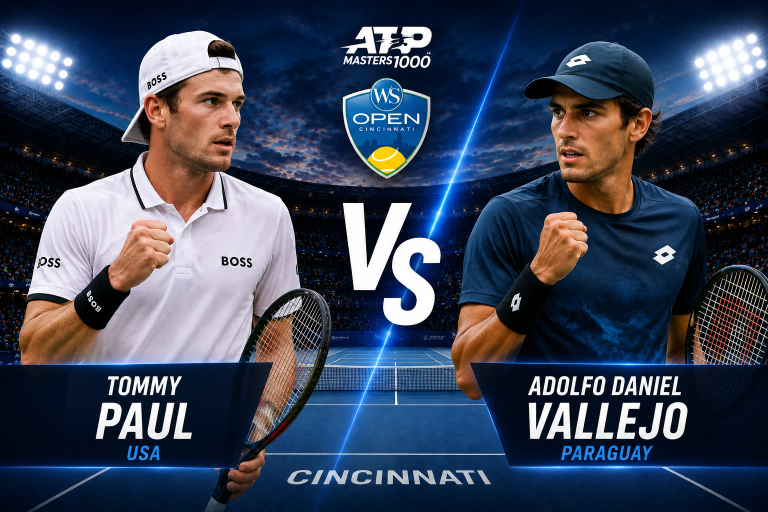 Tommy Paul vs Adolfo Daniel Vallejo ATP Cincinnati Prediction