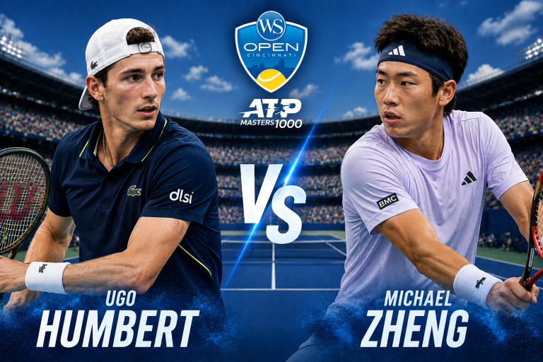 Ugo Humbert vs Michael Zheng ATP Cincinnati Prediction