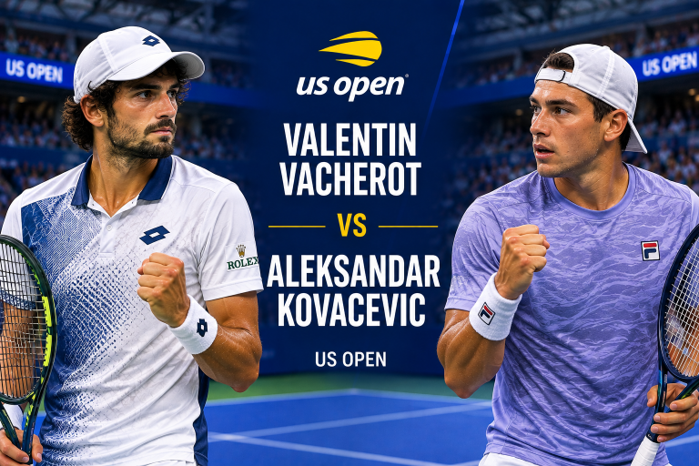 Valentin Vacherot vs Aleksandar Kovacevic US Open Prediction