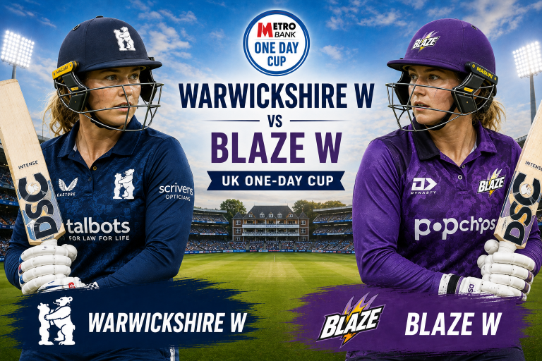 Warwickshire W vs Blaze W UK One-Day Cup Prediction
