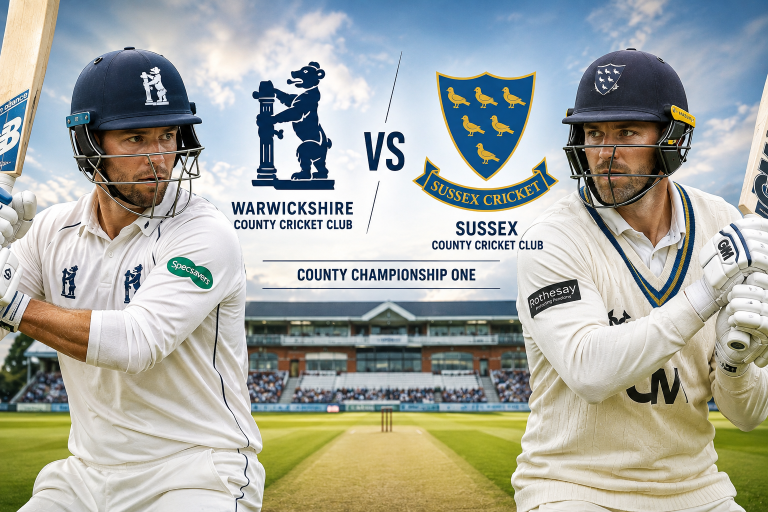 Warwickshire vs Sussex United Kingdom County Championship One Prediction