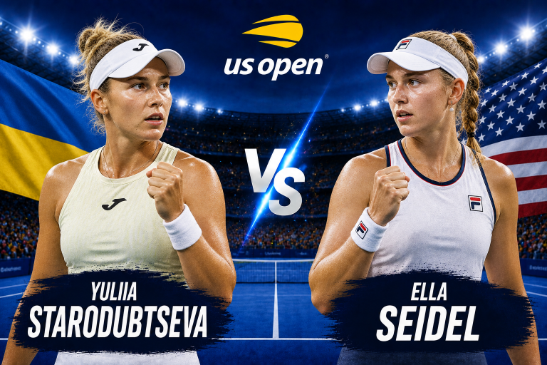 Yuliia Starodubtseva vs Ella Seidel US Open Prediction