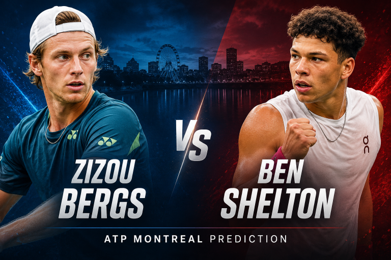 Zizou Bergs vs Ben Shelton ATP Montreal Prediction