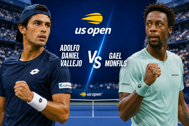 Adolfo Daniel Vallejo vs Gael Monfils US Open Prediction