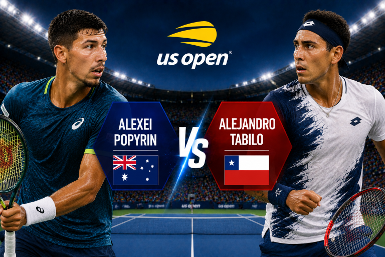 Alexei Popyrin vs Alejandro Tabilo US Open Prediction