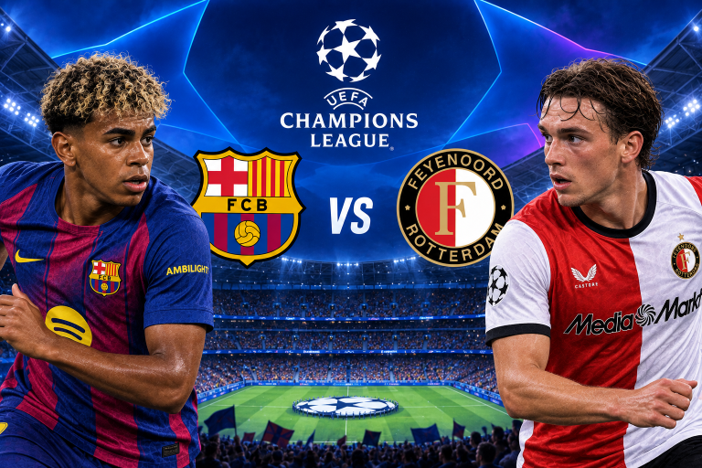 Barcelona vs Feyenoord UEFA Champions League Prediction