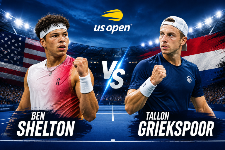 Ben Shelton vs Tallon Griekspoor US Open Prediction