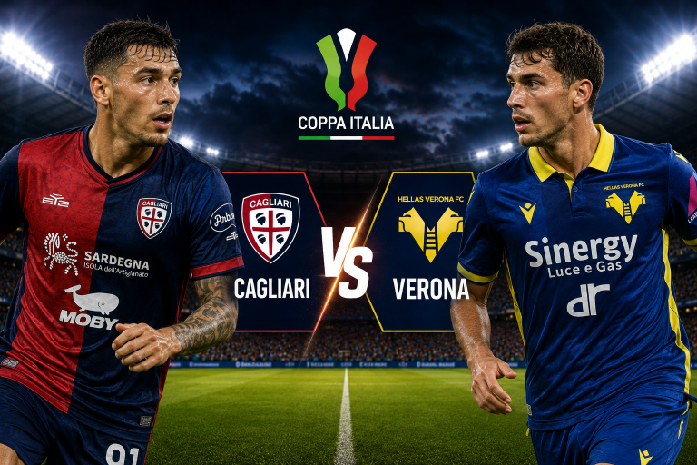 Cagliari vs Verona Coppa Italia Prediction