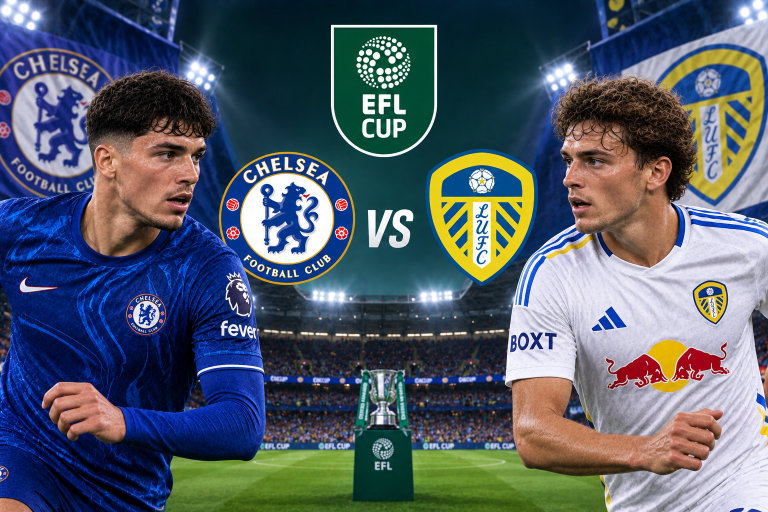Chelsea vs Leeds England EFL Cup Prediction