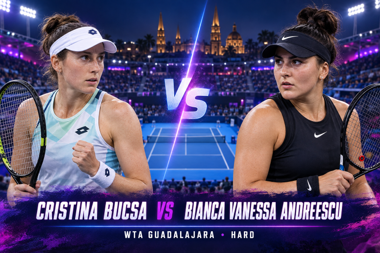 Cristina Bucsa vs Bianca Vanessa Andreescu
