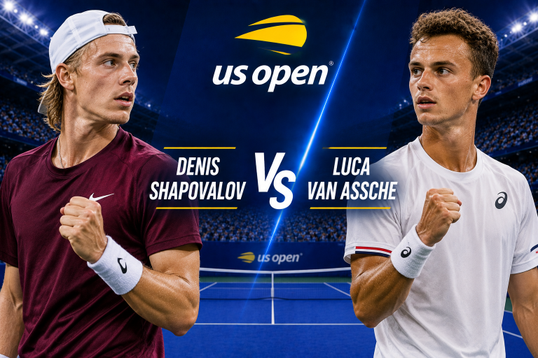 Denis Shapovalov vs Luca van Assche US Open Prediction