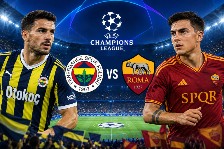 Fenerbahce vs AS Roma UEFA Champions League Prediction