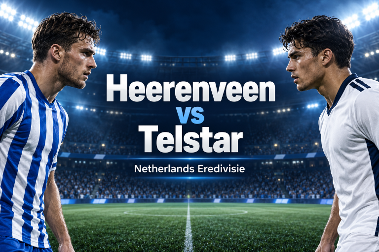 Heerenveen vs Telstar Netherlands Eredivisie Prediction